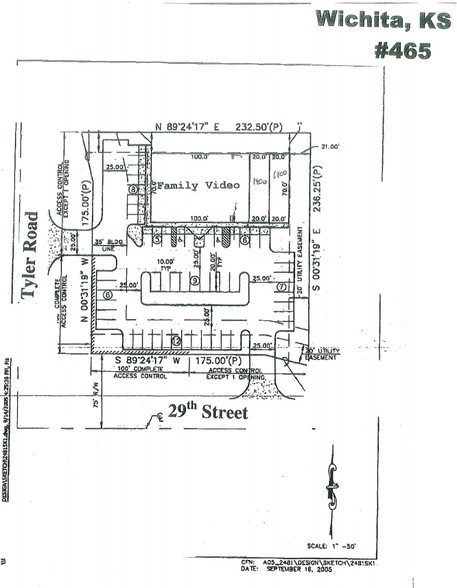 8778 W 29th St, Wichita, KS for rent - Site Plan - Image 3 of 3