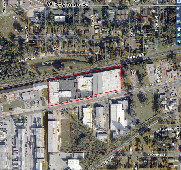 1200 W Martin Luther King Blvd, Plant City, FL for rent - Plat Map - Image 2 of 7