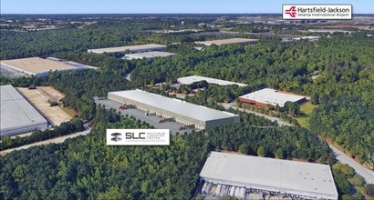 3600 Southside Industrial Pky, Atlanta, GA - AERIAL map view