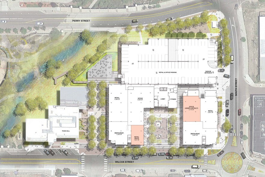 20 N Wilcox St, Castle Rock, CO for rent - Site Plan - Image 2 of 2