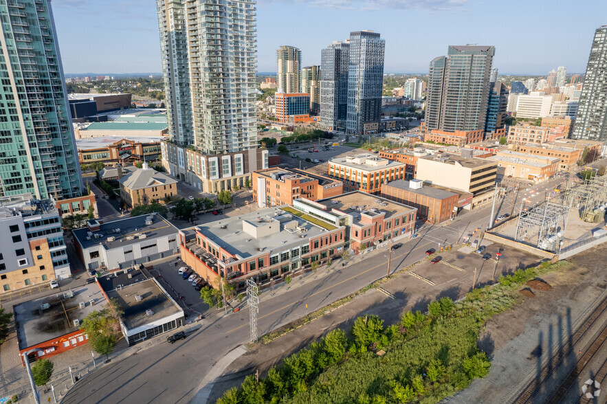 409 10th Ave, Calgary, AB for rent - Aerial - Image 3 of 7