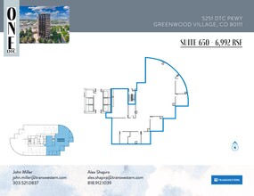 5251 Dtc Pky, Greenwood Village, CO for rent Site Plan- Image 2 of 2