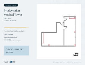 1718 E 4th St, Charlotte, NC to rent Site Plan- Image 1 of 2