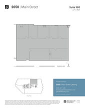 2040 Main St, Irvine, CA for rent Floor Plan- Image 1 of 6