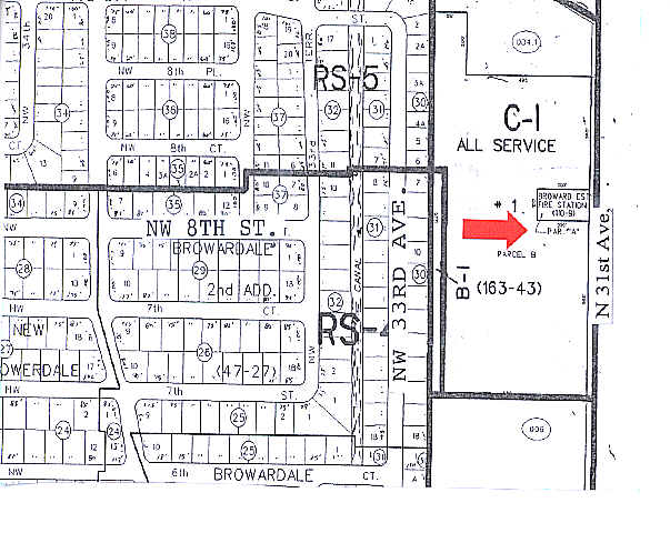 901 NW 31st Ave, Fort Lauderdale, FL for sale - Plat Map - Image 2 of 4