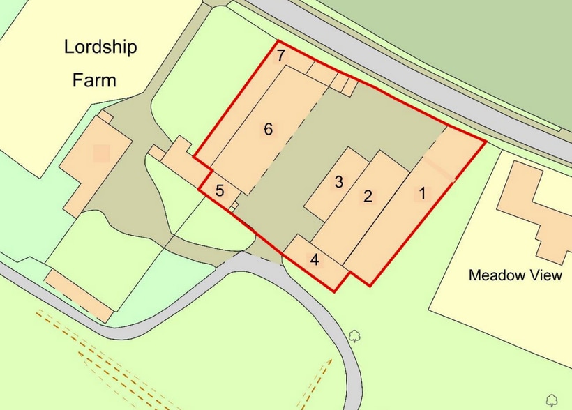 Commercial End, Swaffham Bulbeck to rent - Site Plan - Image 1 of 1