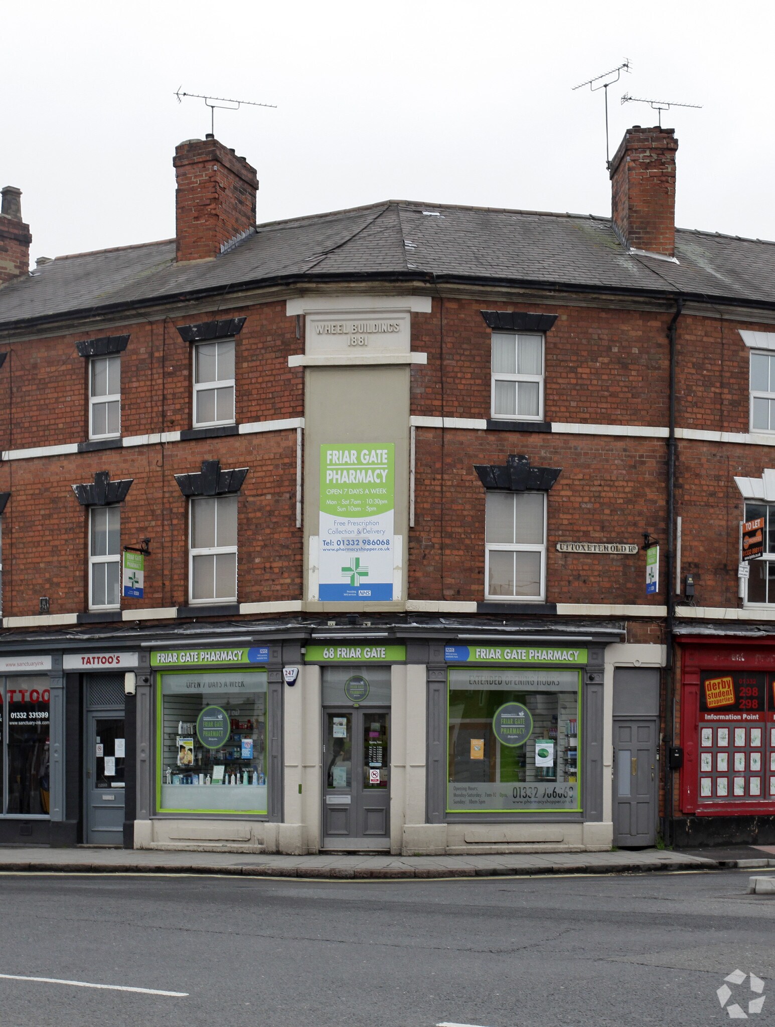 68 Friar Gate, Derby for sale Primary Photo- Image 1 of 1