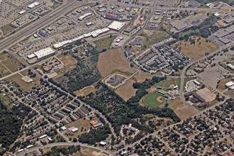 1801 Martin Dr, Weatherford, TX - aerial  map view