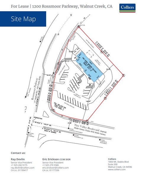 1200 Rossmoor Pky, Walnut Creek, CA for rent - Site Plan - Image 3 of 3