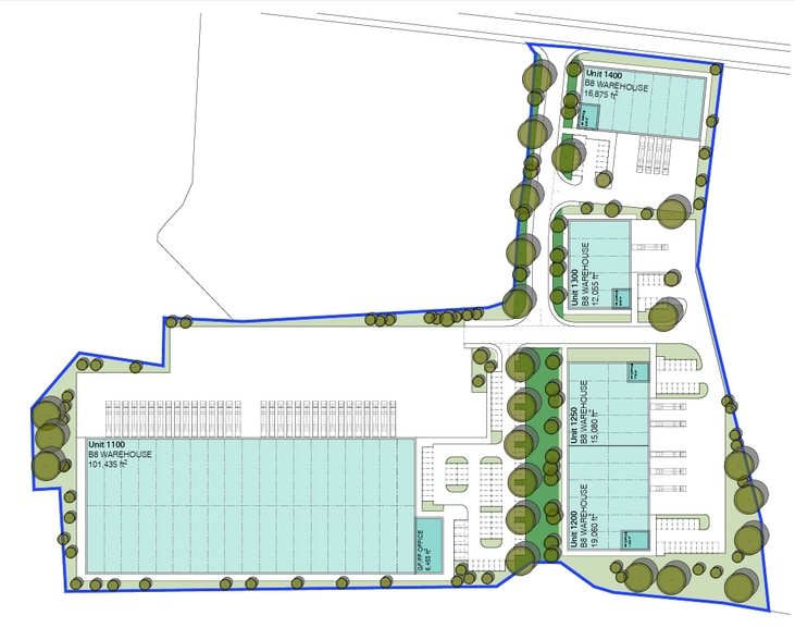 Bunkers Hill, Gamston to rent - Site Plan - Image 3 of 3