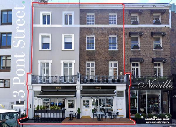 1-3 Pont St, London for sale - Building Photo - Image 1 of 1