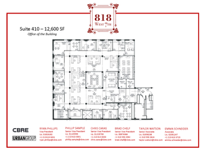 818 W 7th St, Los Angeles, CA for rent Floor Plan- Image 1 of 1