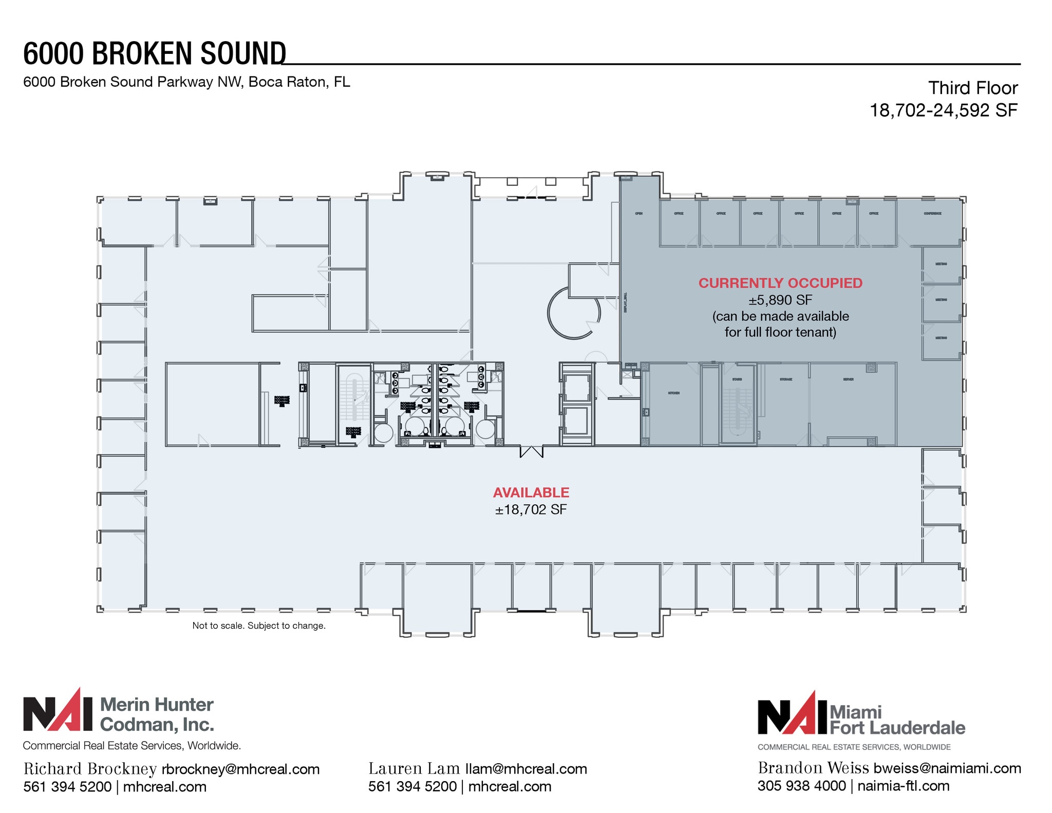 6000 Broken Sound Pky NW, Boca Raton, FL to rent Floor Plan- Image 1 of 10
