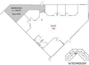 16 Technology Dr, Irvine, CA for rent Floor Plan- Image 1 of 14