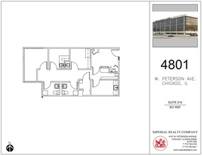 4801 W Peterson Ave, Chicago, IL for rent Floor Plan- Image 1 of 5