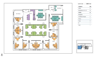 250 W 57th St, New York, NY for rent Floor Plan- Image 1 of 12