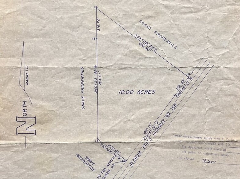 1916 Ga-155, Mcdonough, GA for sale - Site Plan - Image 2 of 7