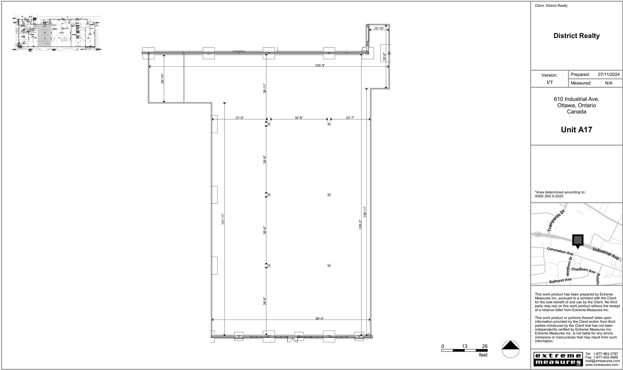 100 Trainyards Dr, Ottawa, ON for rent Floor Plan- Image 1 of 9