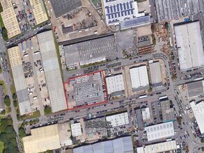 Lysander Rd, Croydon, LND - aerial  map view