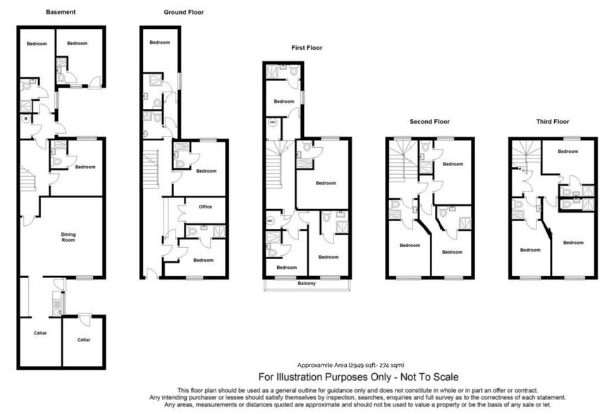 104 Warwick Way, London for sale - Floor Plan - Image 2 of 10