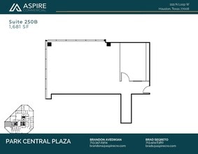 1111 N Loop W, Houston, TX to rent Floor Plan- Image 1 of 1