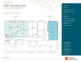 1801 Van Ness Ave, San Francisco, CA for rent Floor Plan- Image 1 of 4