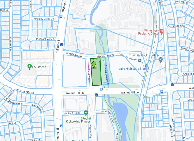 7214 Whistle Stop Place, Dallas, TX for sale - Plat Map - Image 2 of 2