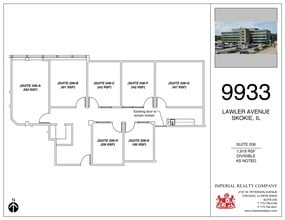 9933 Lawler Ave, Skokie, IL for rent Site Plan- Image 1 of 1