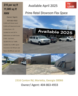 More details for 2316 Canton Rd, Marietta, GA - Retail for Rent