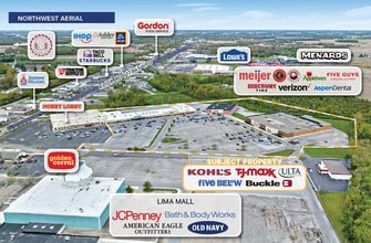 2720 Elida Rd, Lima, OH - AERIAL  map view - Image1