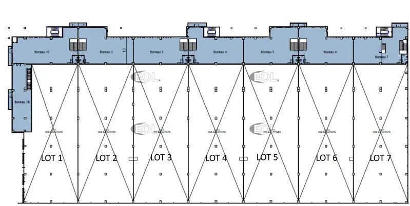 Light Industrial in Argenteuil to rent - Floor Plan - Image 3 of 6