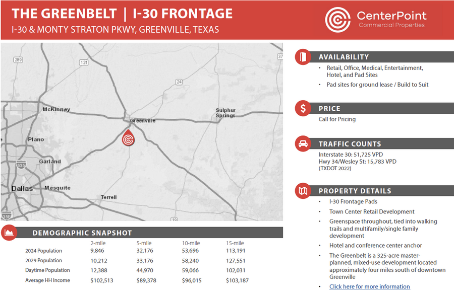 I-30 Frontage Rd, Greenville, TX for rent - Other - Image 3 of 10