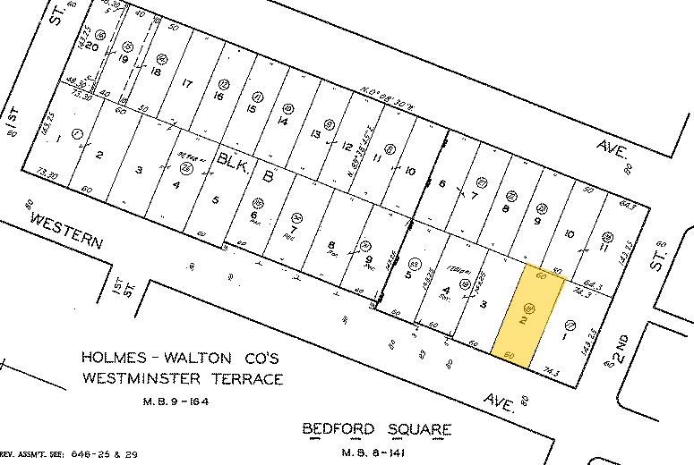 174 S Western Ave, Los Angeles, CA for rent - Plat Map - Image 2 of 14