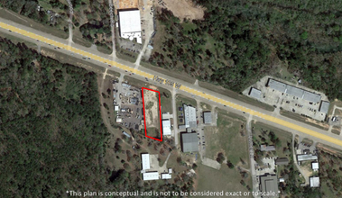 13241 Highway 105, Conroe, TX - aerial  map view