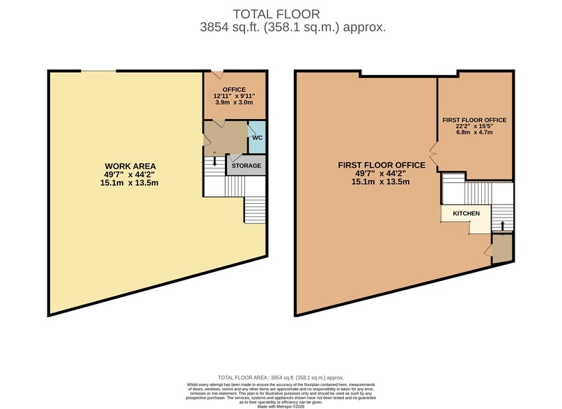 Aston Way, Mannings Heath, Poole to rent - Floor Plan - Image 3 of 3