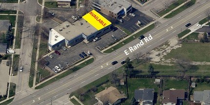 299-303 E Rand Rd, Mount Prospect, IL - AERIAL  map view - Image1