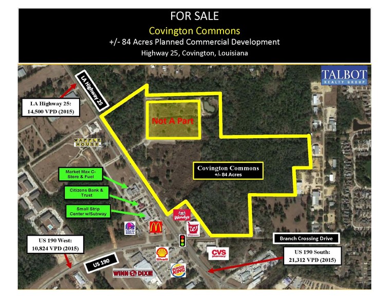 Highway 25, Covington, LA for sale - Other - Image 1 of 2