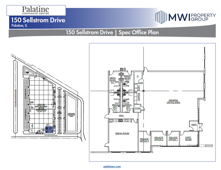 150 Sellstrom Dr, Palatine, IL for sale - Building Photo - Image 2 of 9