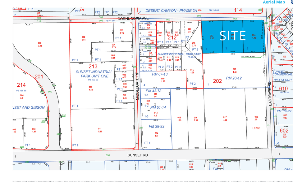 Eastgate Rd, Henderson, NV for rent - Plat Map - Image 2 of 2