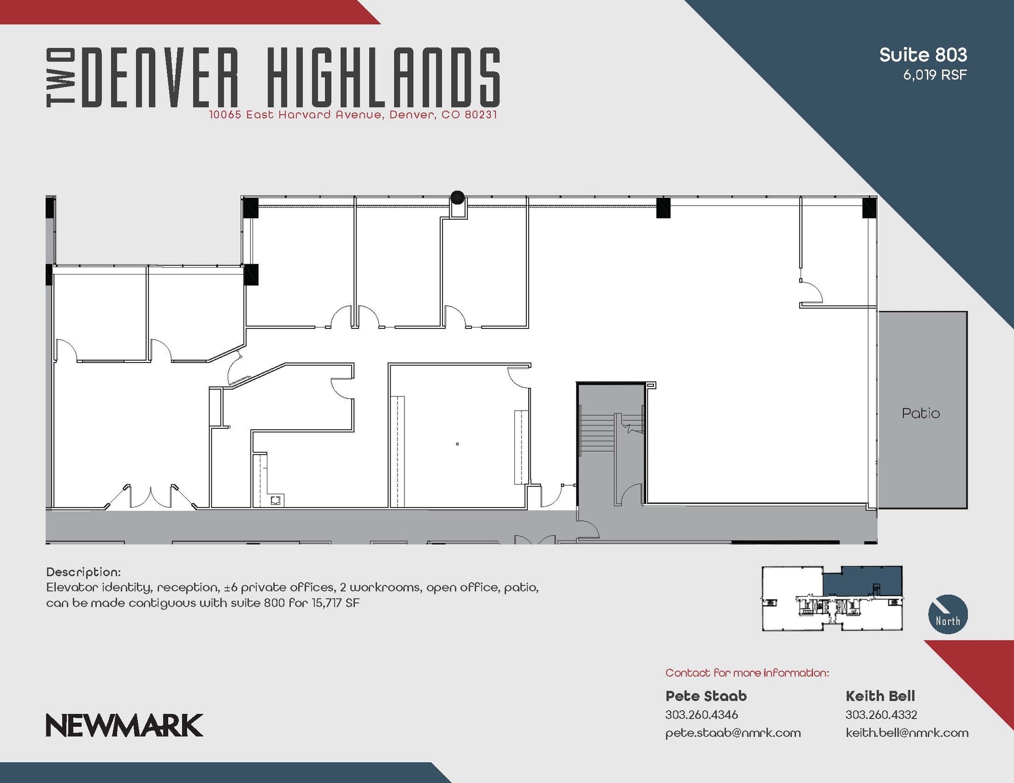 10375 E Harvard Ave, Denver, CO to rent Floor Plan- Image 1 of 1