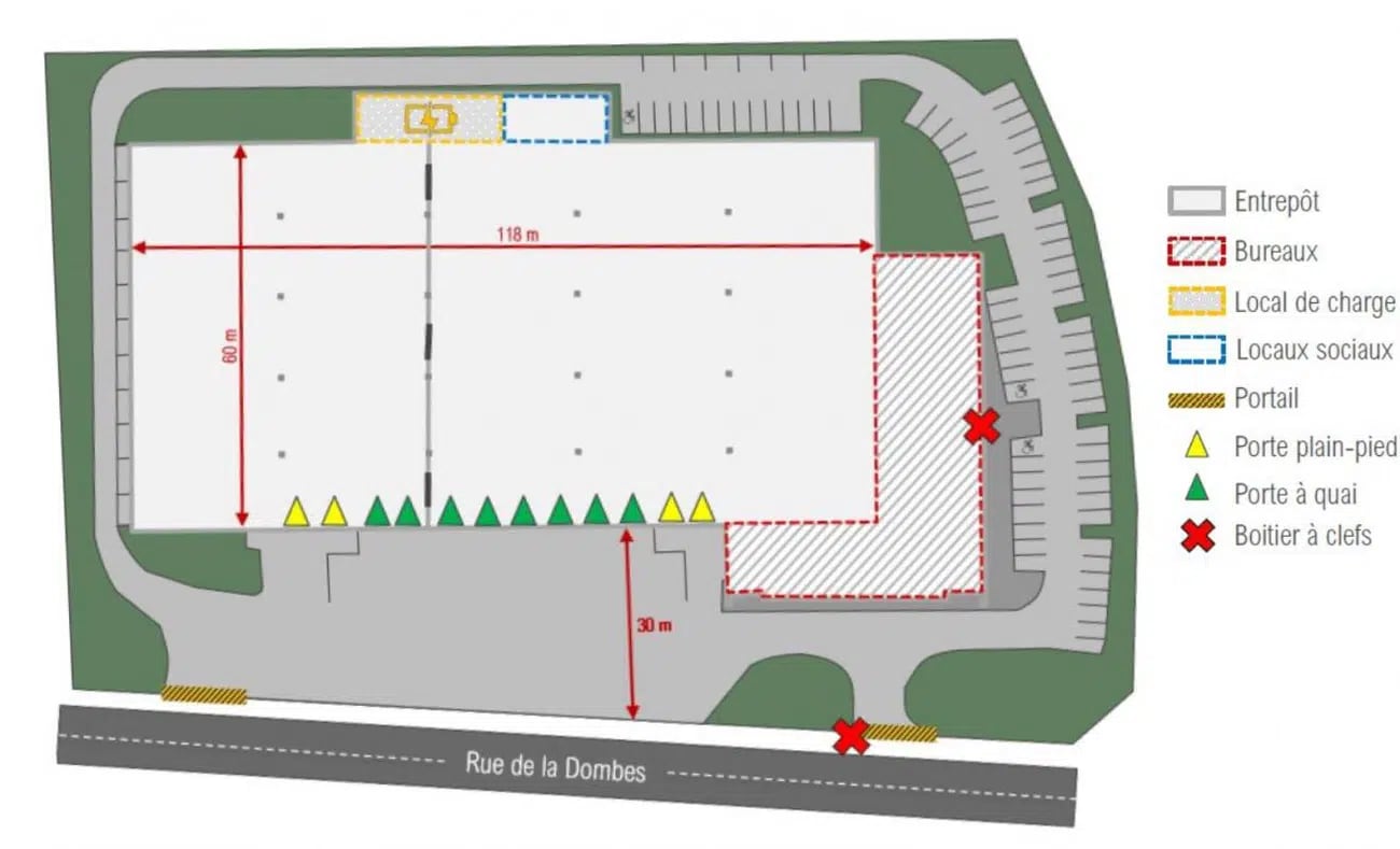 555 Rue De La Dombes, Miribel to rent Floor Plan- Image 1 of 1