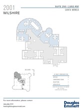 2001 Wilshire Blvd, Santa Monica, CA for rent Floor Plan- Image 1 of 1