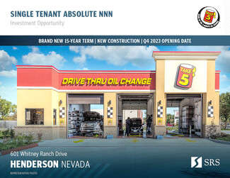 More details for 601 Whitney Ranch Drive, Henderson, NV - Retail for Sale