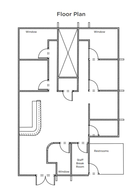 2421-2431 Park Blvd, Palo Alto, CA to rent Floor Plan- Image 1 of 1
