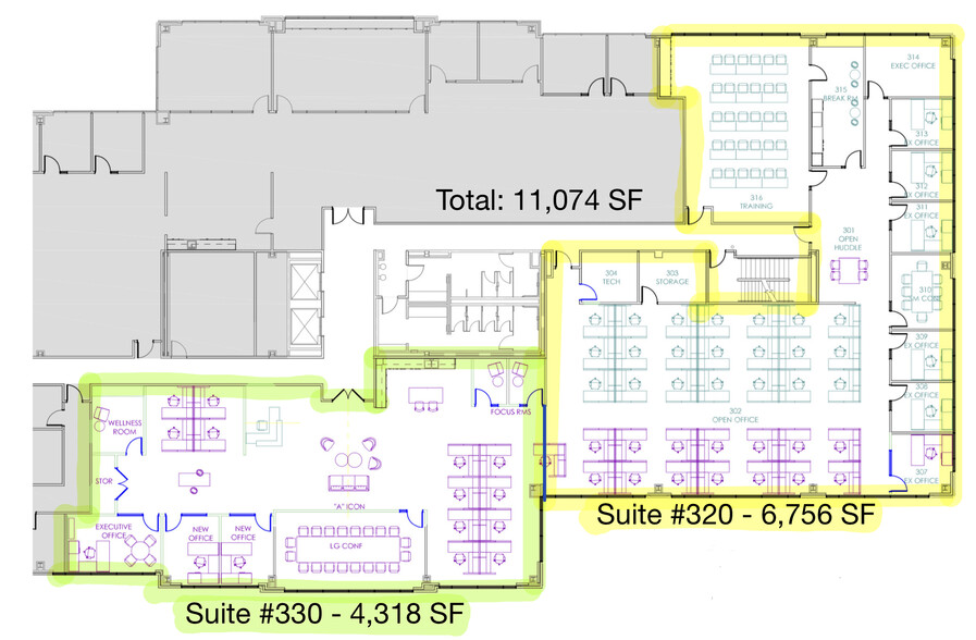 3815 S Capital of Texas Hwy, Austin, TX for rent - Floor Plan - Image 2 of 9