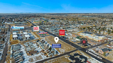 TBD E Pershing Blvd, Cheyenne, WY - aerial  map view - Image1