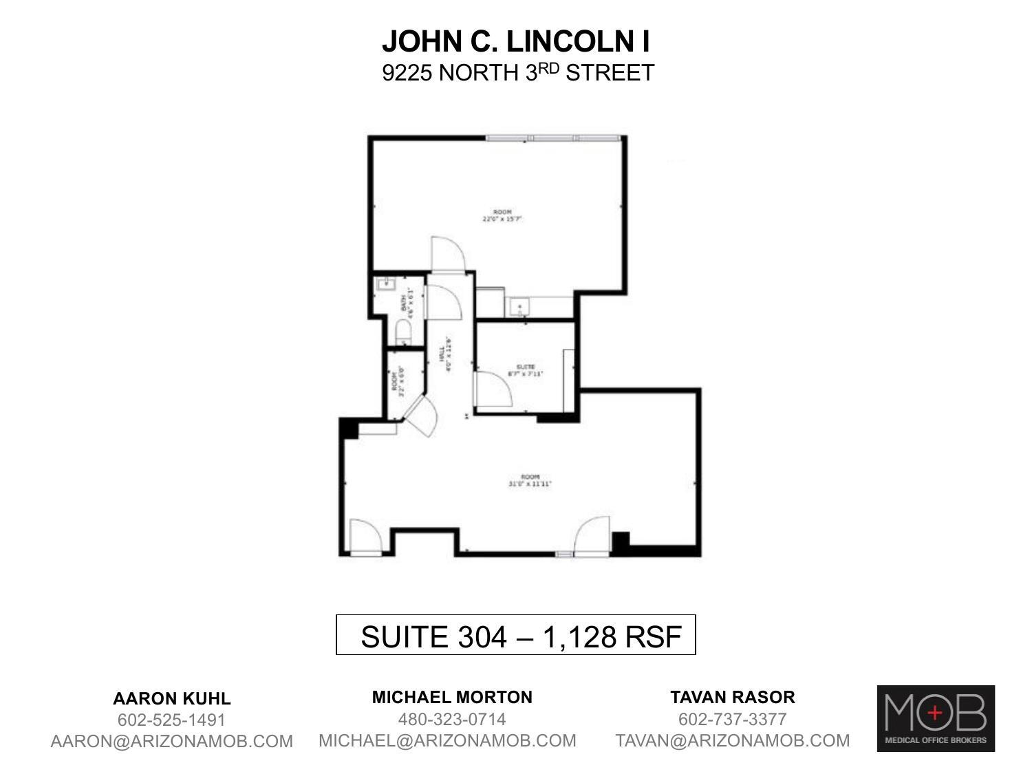 9225 N 3rd St, Phoenix, AZ to rent Floor Plan- Image 1 of 1