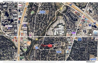 8473 Stults Rd, Dallas, TX - Aerial  map view
