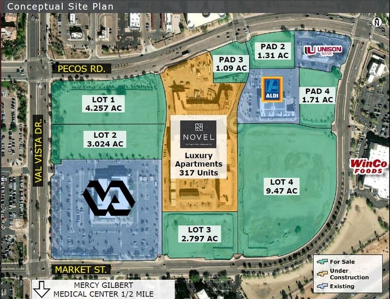 E Pecos Rd, Gilbert, AZ for sale - Building Photo - Image 2 of 4