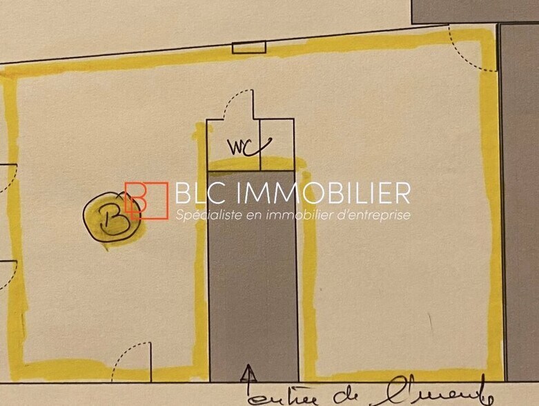 Retail in Marseille to rent - Floor Plan - Image 3 of 3